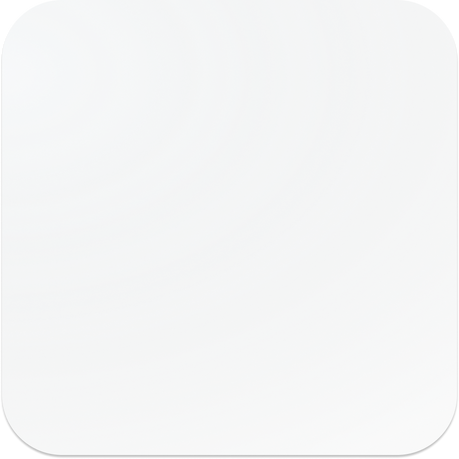 White Rounded Shadow Neumorphic Square